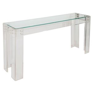 mid century glass and lucite table via myLusciousLife.com.jpg